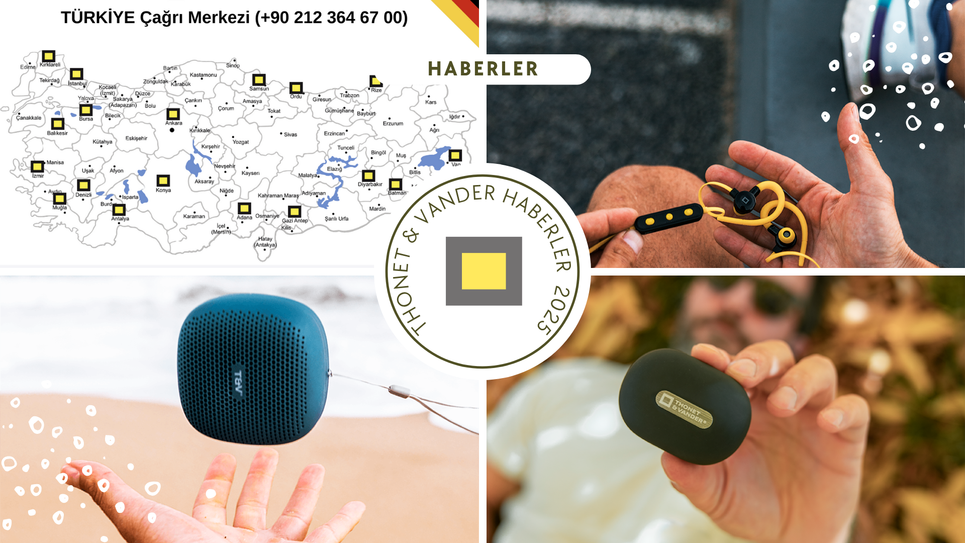 Thonet & Vander GmbH Türkiye Çağrı Merkezi ve Servis Noktaları